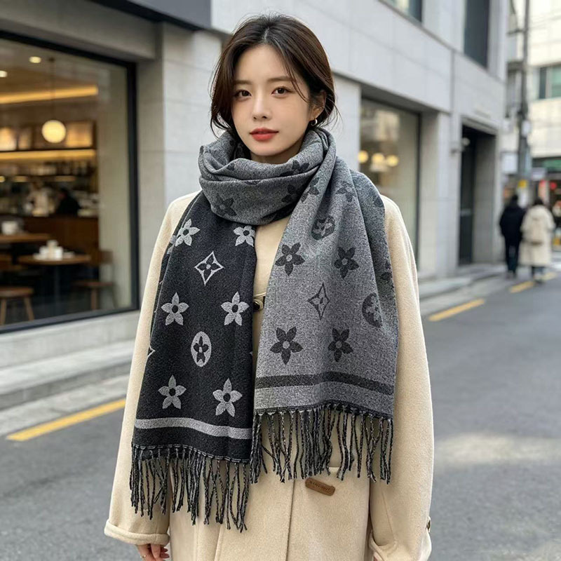 Écharpe infinie en fausse lain - Infinity Scarf Knit avis et prix