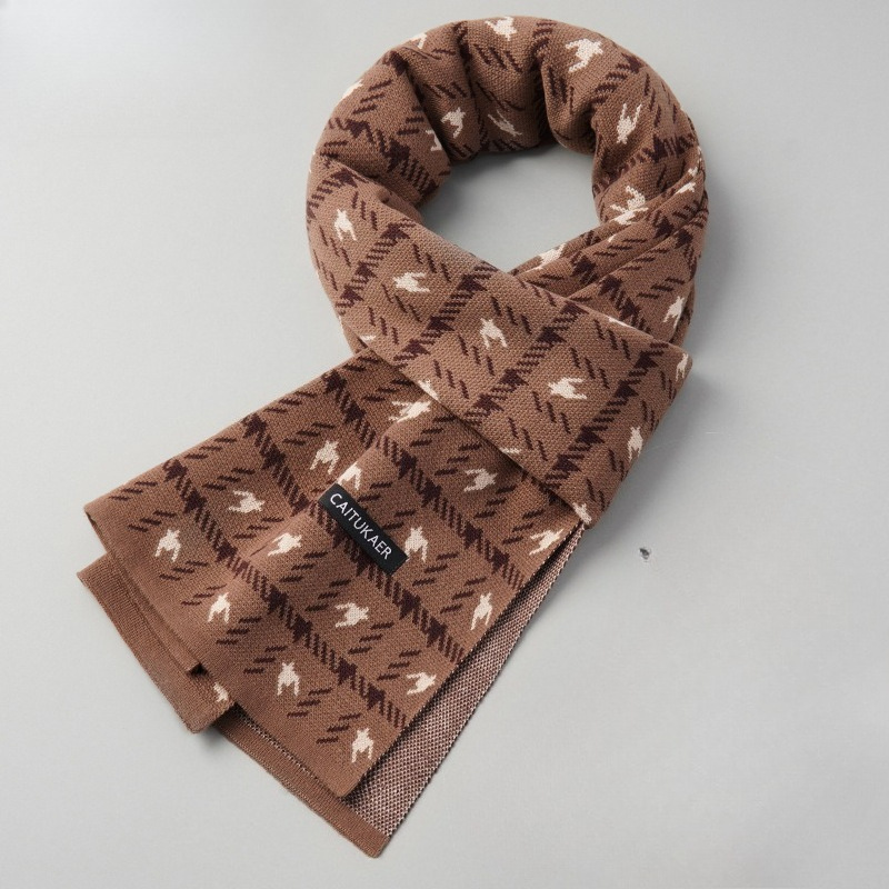 Écharpe d'hiver de luxe en imi - Muffler Men Wool avis et prix