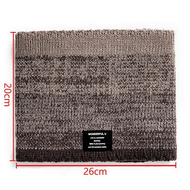 Écharpe d'hiver pour hommes, a - Muffler Men Wool avis et prix