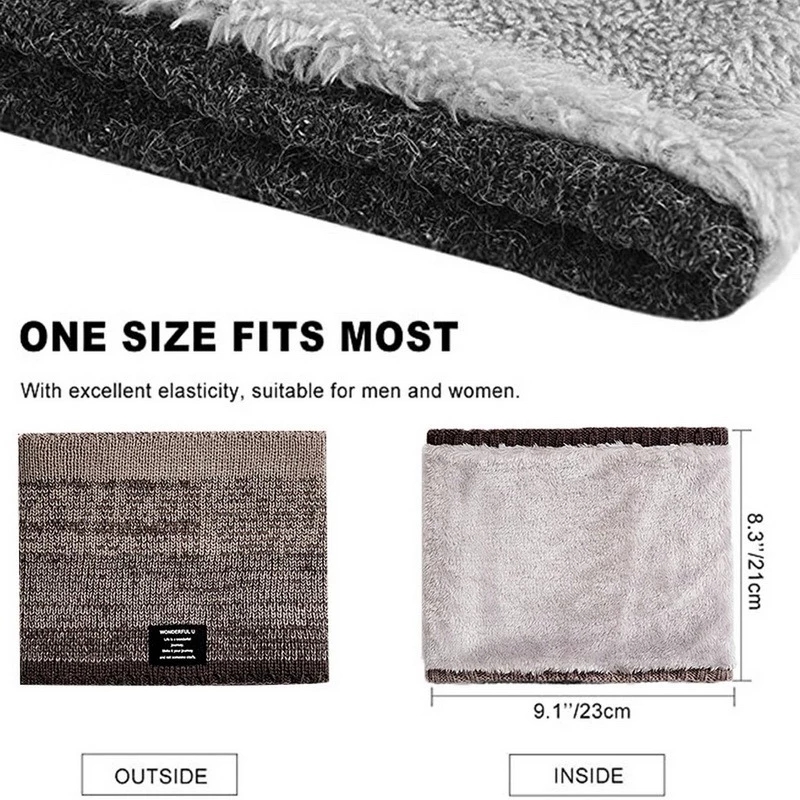 Écharpe d'hiver pour hommes, a - Muffler Men Wool avis et prix
