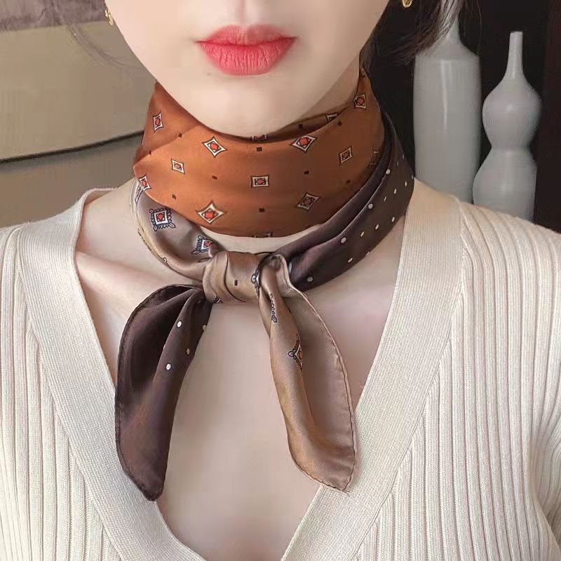 Écharpe carrée imprimée zèbre  - Scarf Silk Square avis et prix